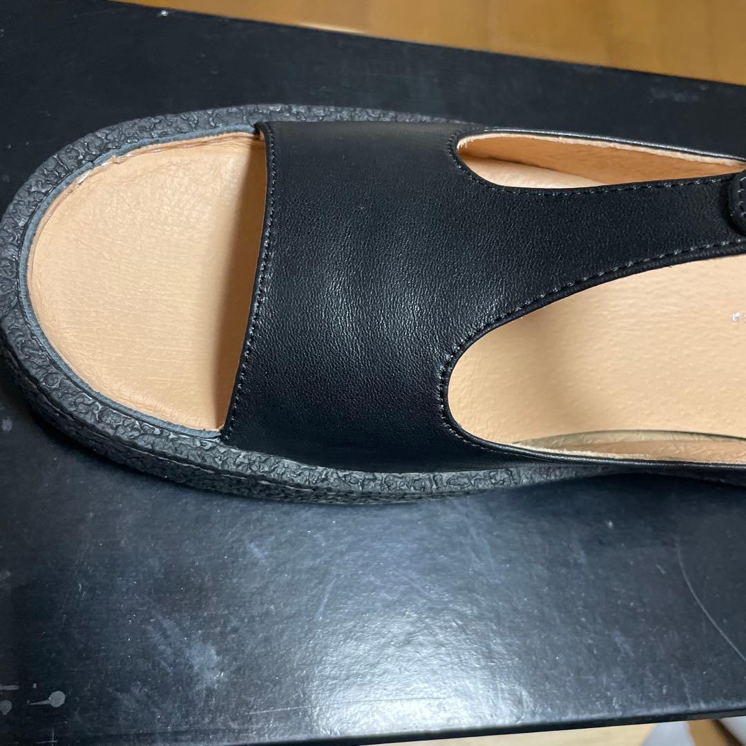 専用です。MOHI ブラック コンフォートサンダル