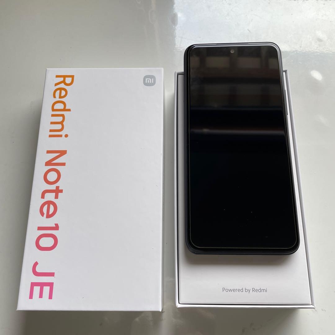 Redmi Note 10 JE グラファイトグレー 64GB