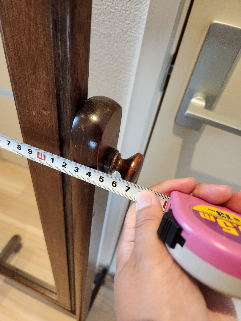 木製ミラー★移動式