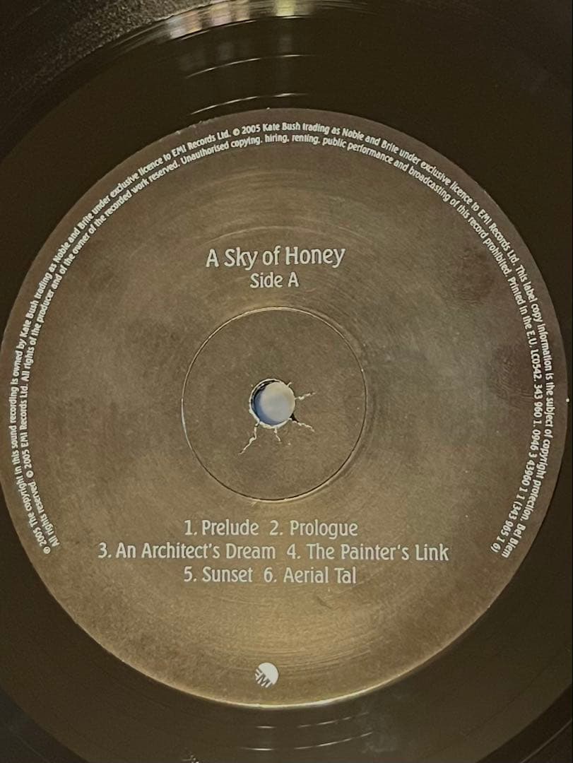 Kate Bush Aerial レコード　オリジナル盤