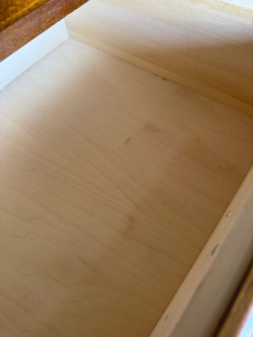 HR756 カリモク家具　コロニアル サイドボード食器棚　キュリオケース