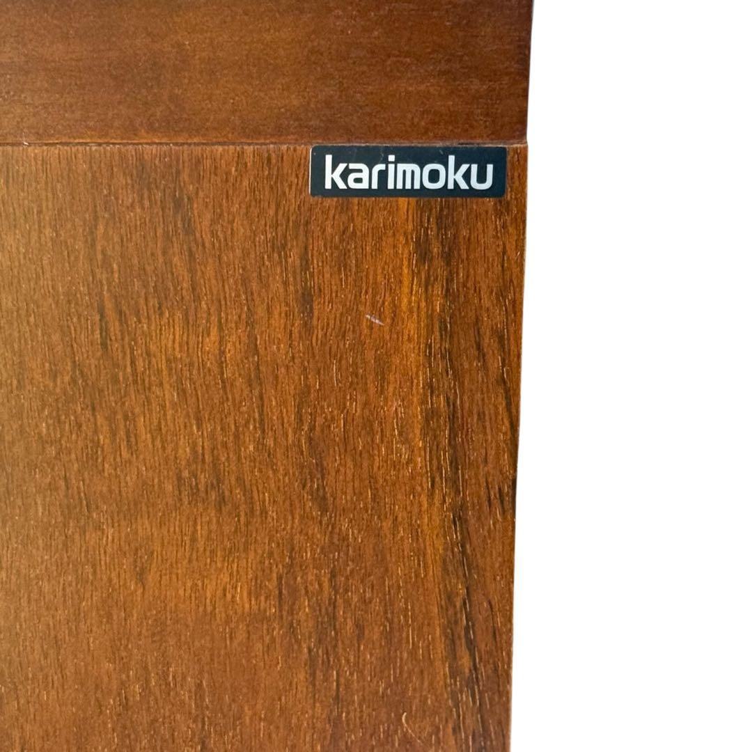 HR756 カリモク家具　コロニアル サイドボード食器棚　キュリオケース