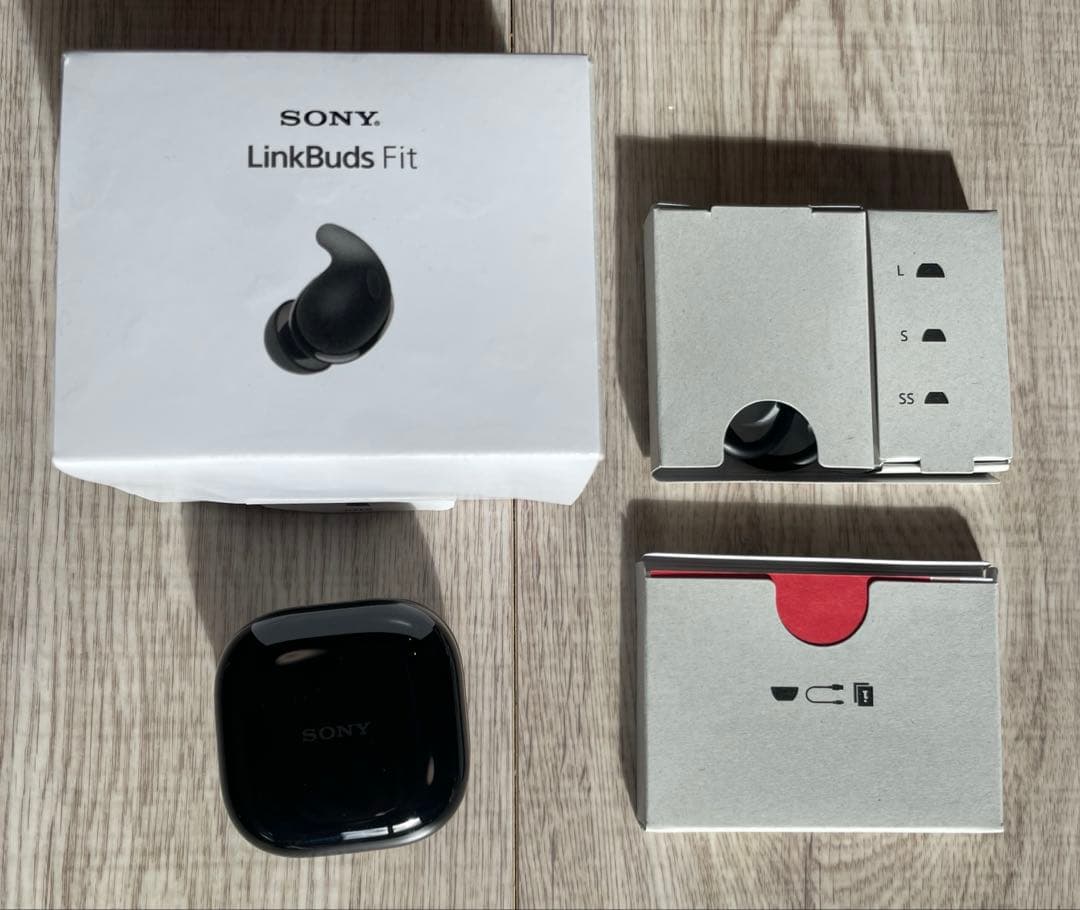 SONY LinkBuds Fit/WF-LS910N/BZ ブラック　保証書付
