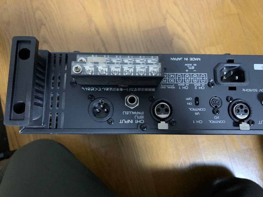 ②動作品　BOSE ボーズ 1900VI デュアル パワーアンプ 音響機材