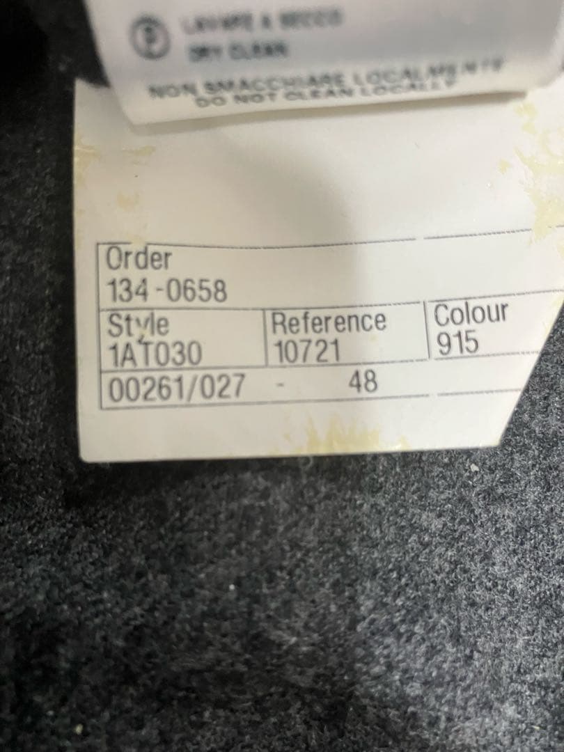 インコテックス/INCOTEX スラックス　48 グレー　フランネル/サキソニー