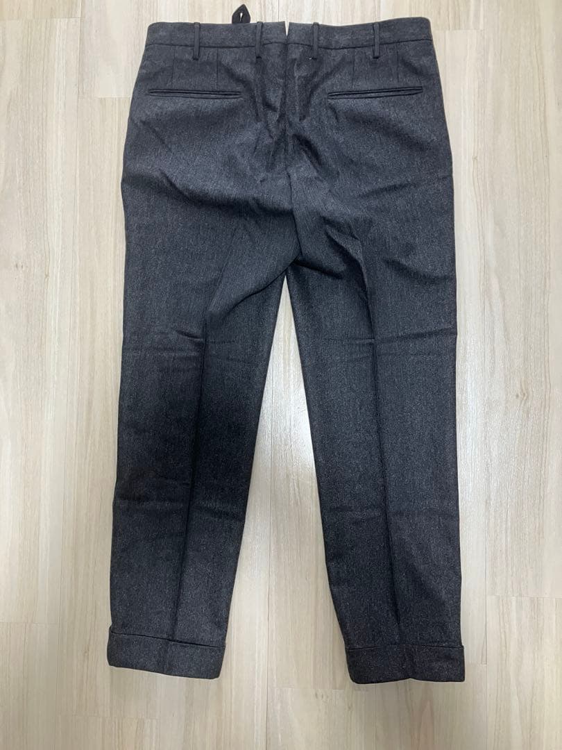 インコテックス/INCOTEX スラックス　48 グレー　フランネル/サキソニー