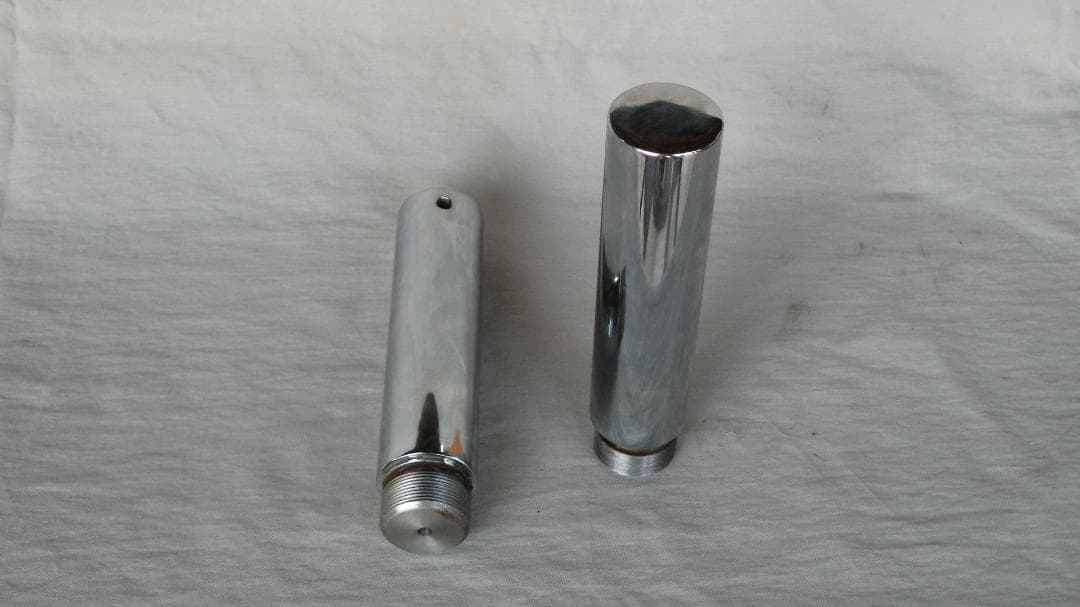 H/D用39ΦフォークジョイントM34P1.5　150ミリ延長メッキ仕上送料無料