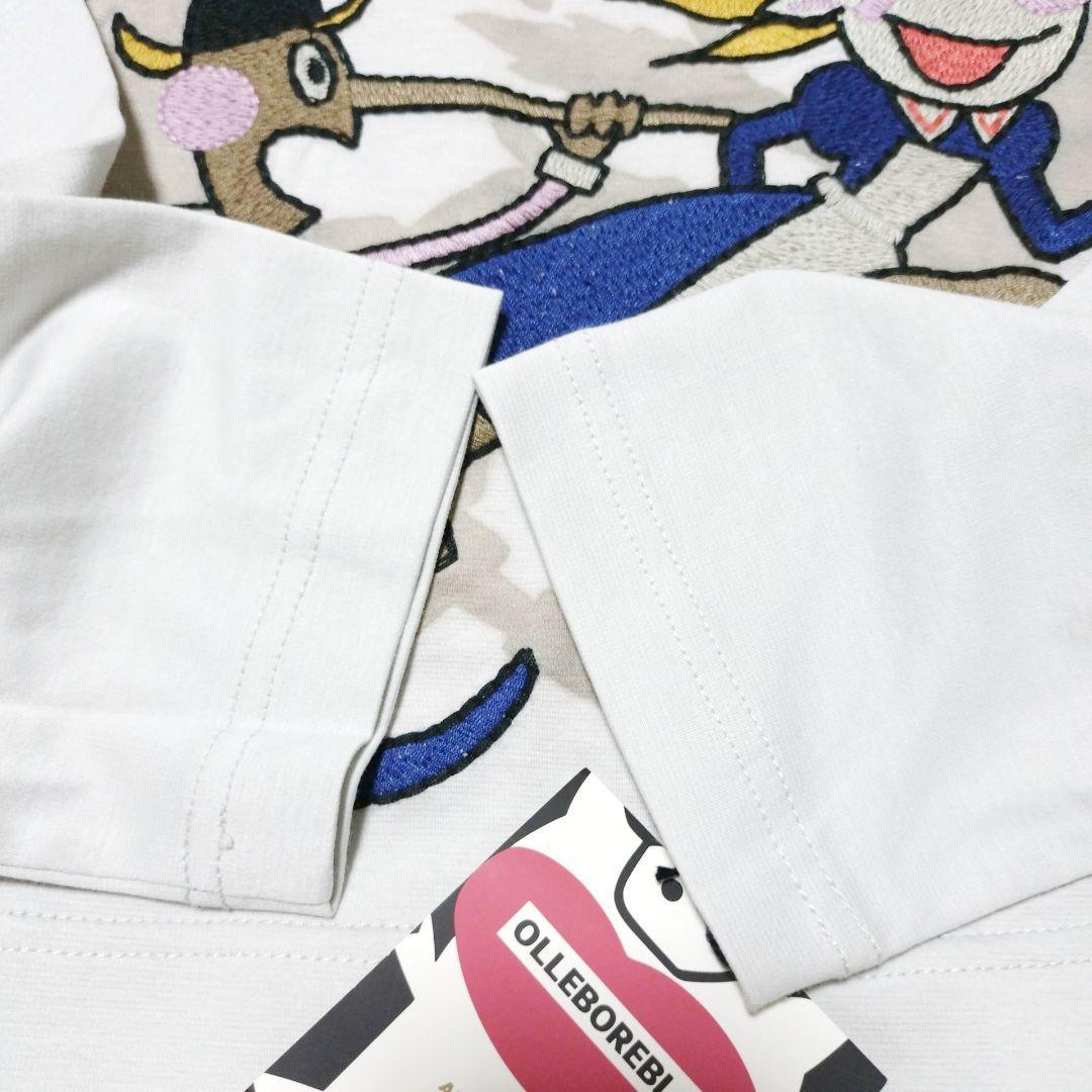 新品タグ付き　アルベロベロ　チュニック　童話　刺繍　総柄　切り替え　ドッキング