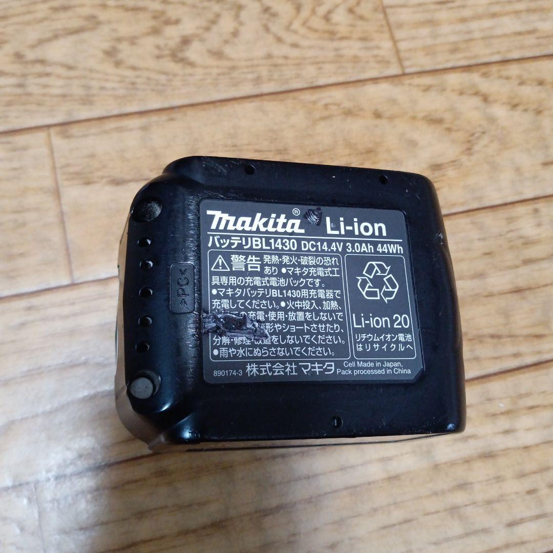 マキタ14.4V充電式クリーナCL140FD 純正バッテリーBL1430付