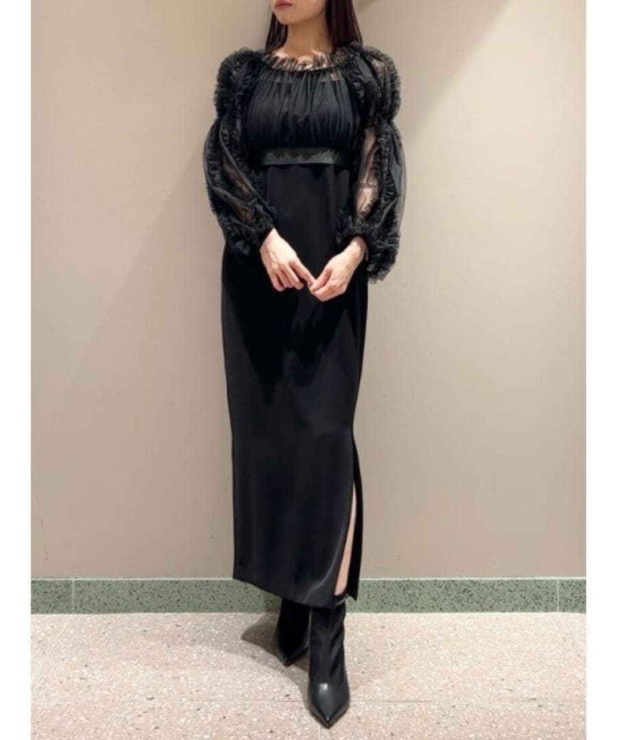 SNIDEL チュールボレロレイヤードワンピース　ボレロのみ