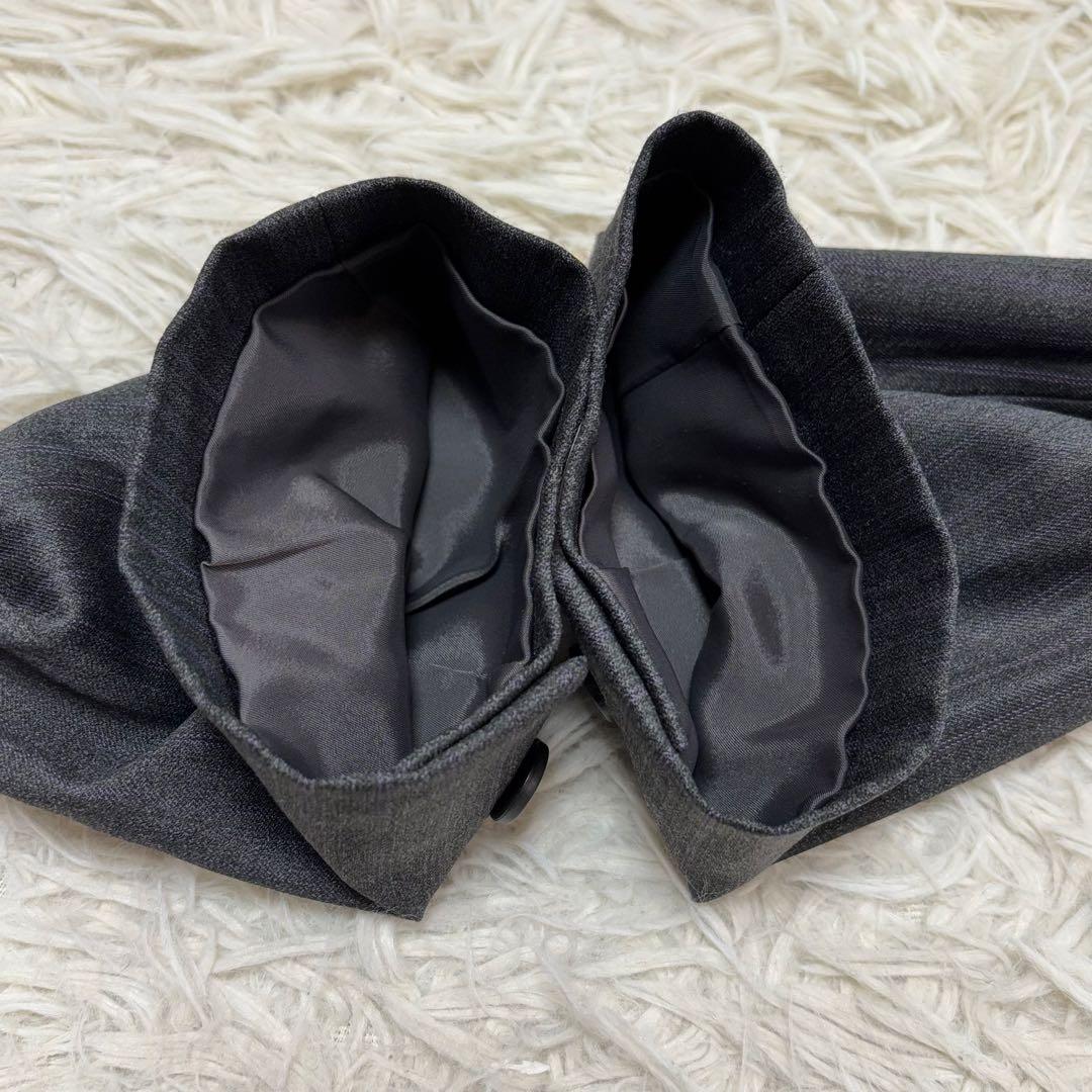 23区　ファインネスウール　スカートスーツ　高級生地　42号　XL