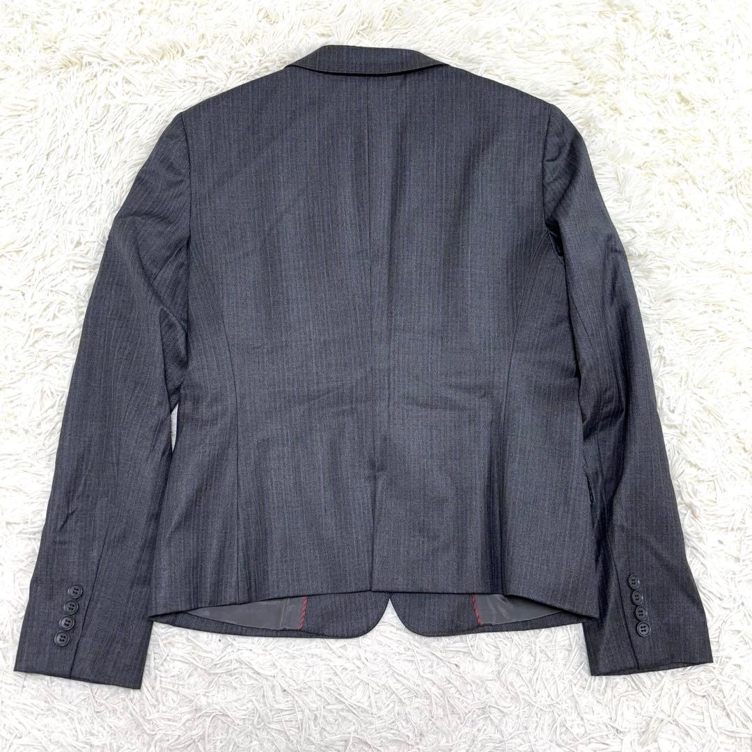 23区　ファインネスウール　スカートスーツ　高級生地　42号　XL