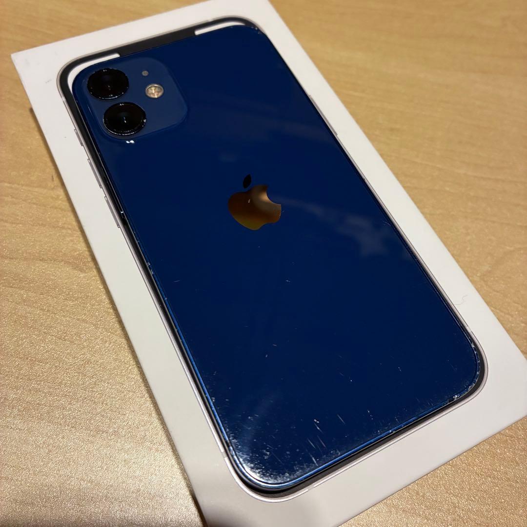Apple iPhone12 mini ブルー　128GB 本体のみ