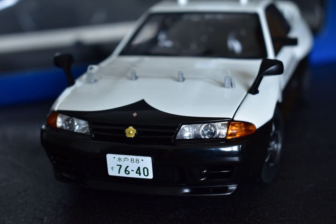 1/18 オートアート 日産 R32 スカイライン GT-R 茨城県警 パトカー
