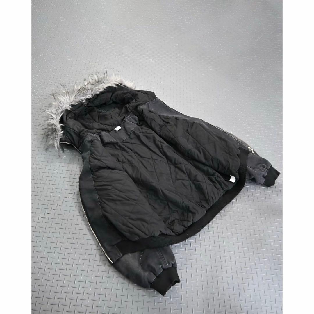 【美品】地底人 ウォッシュドファージャケットMサイズ