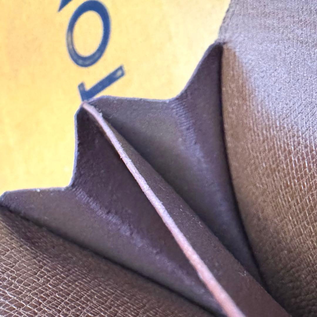 LOUIS VUITTON モノグラム ポルトモネ グゼ ケース 外観美品