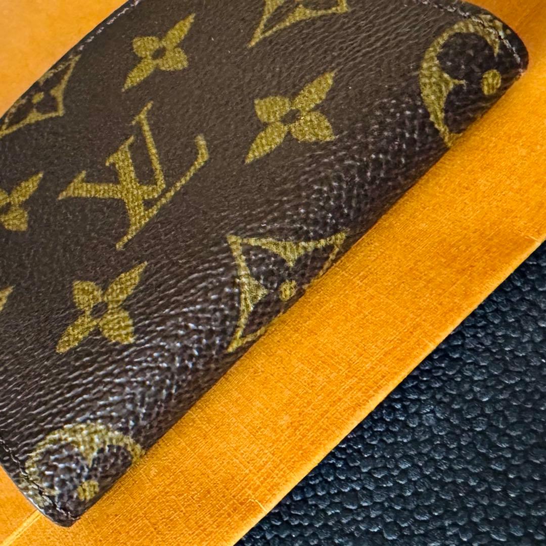 LOUIS VUITTON モノグラム ポルトモネ グゼ ケース 外観美品