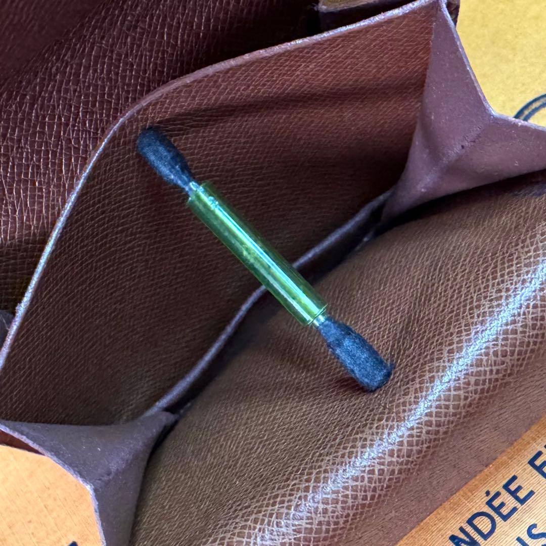 LOUIS VUITTON モノグラム ポルトモネ グゼ ケース 外観美品