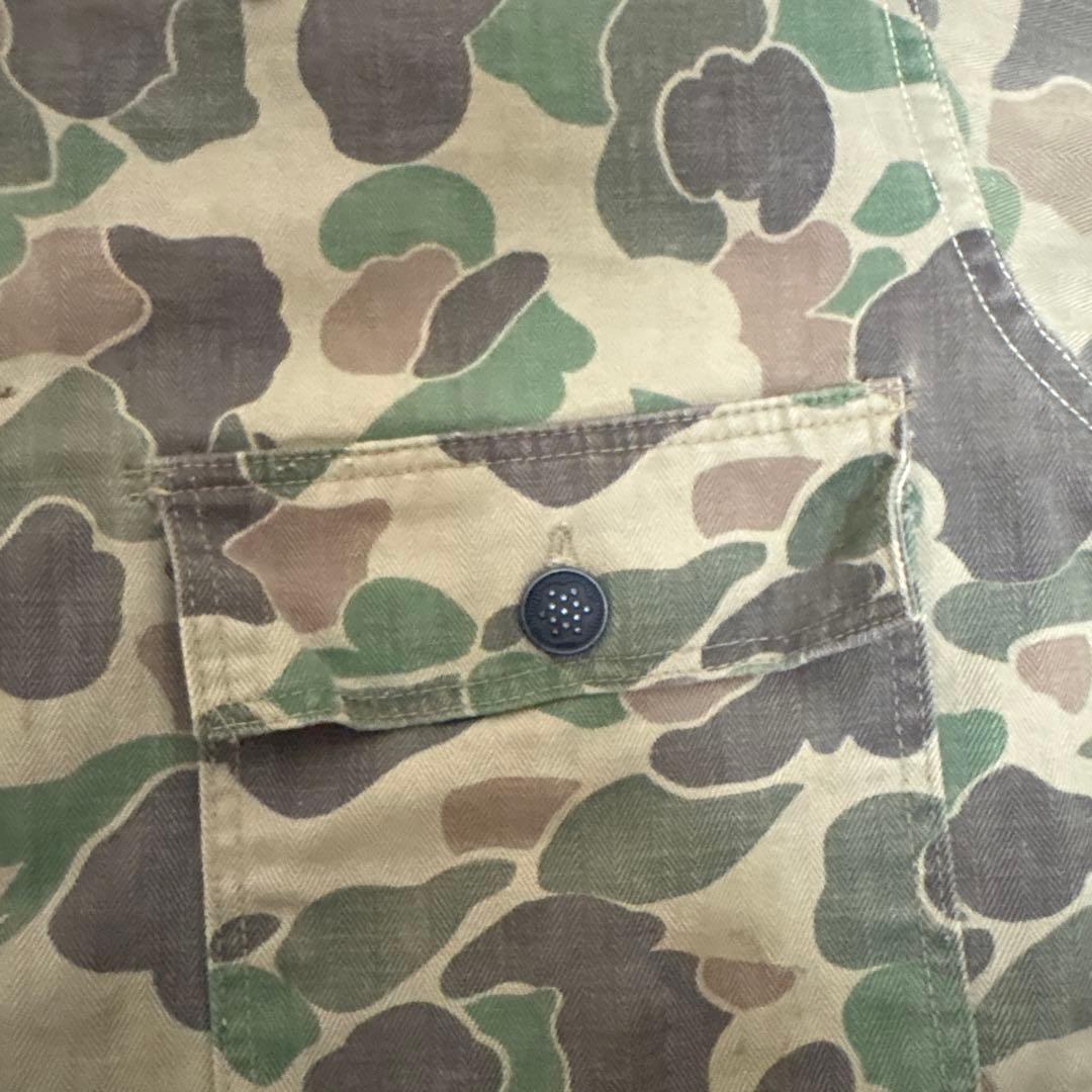 60s 13スター　ダックハンターカモ　ハンティングジャケット　ヘリンボーン