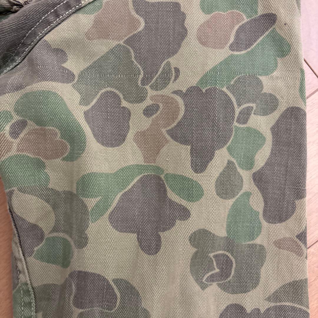 60s 13スター　ダックハンターカモ　ハンティングジャケット　ヘリンボーン