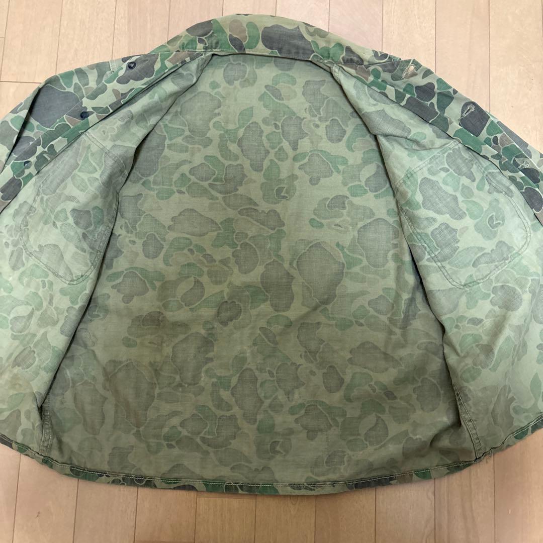 60s 13スター　ダックハンターカモ　ハンティングジャケット　ヘリンボーン