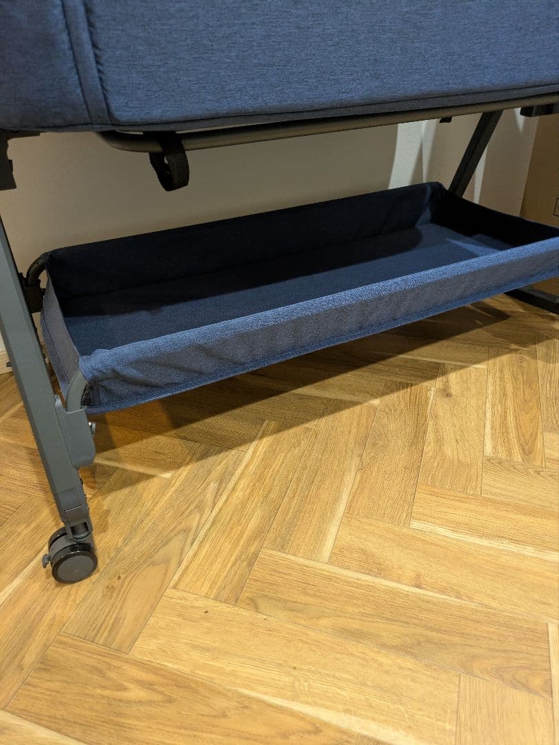 ★美品★Nijakise ベビーベッド HZDMJ 赤ちゃん 折りたたみ