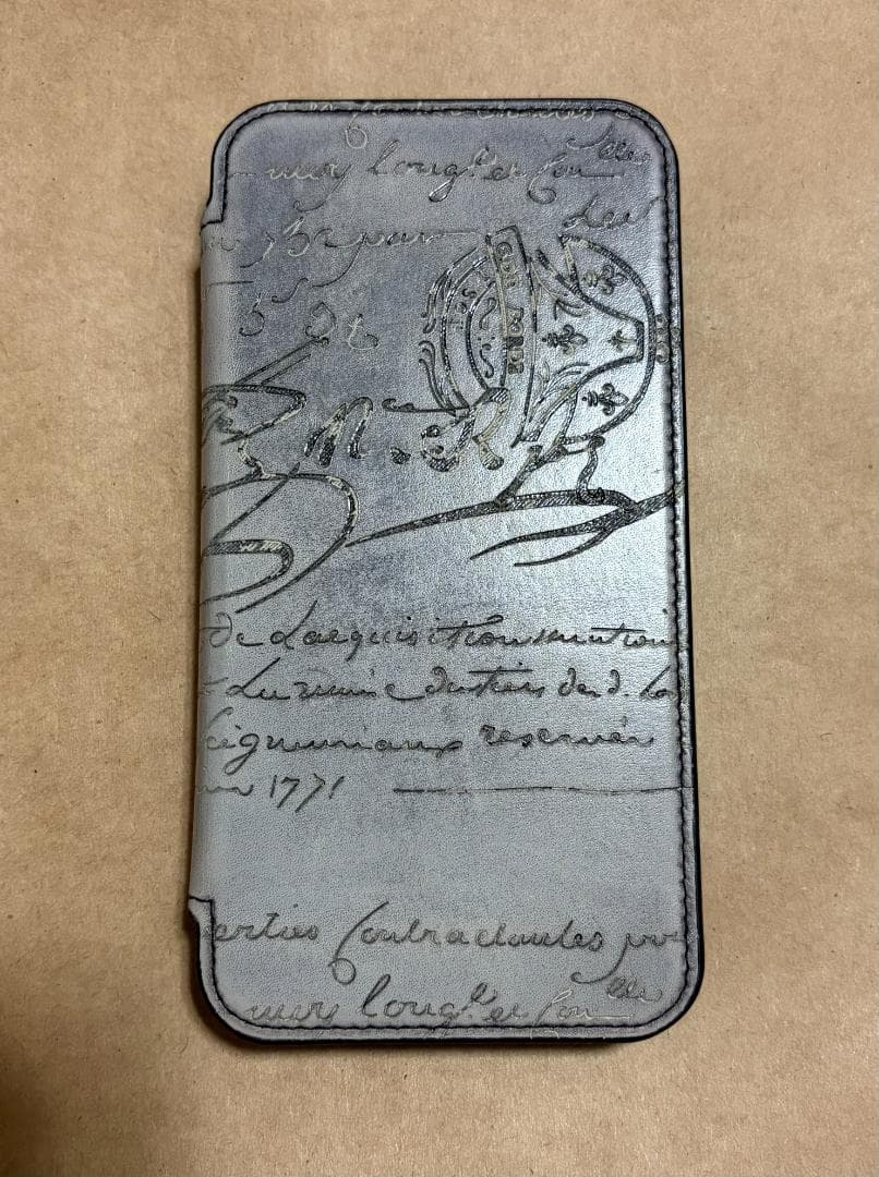 BERLUTI ベルルッティ スクリットレザー iPhone13 Pro ケース