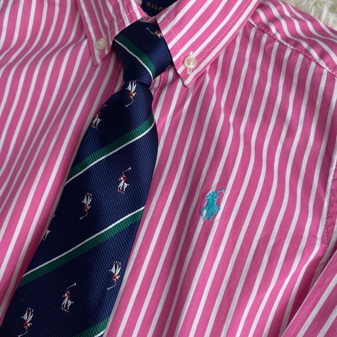 美品 ラルフローレン 4点セット フォーマル　120 スーツ ブレ ネイビー