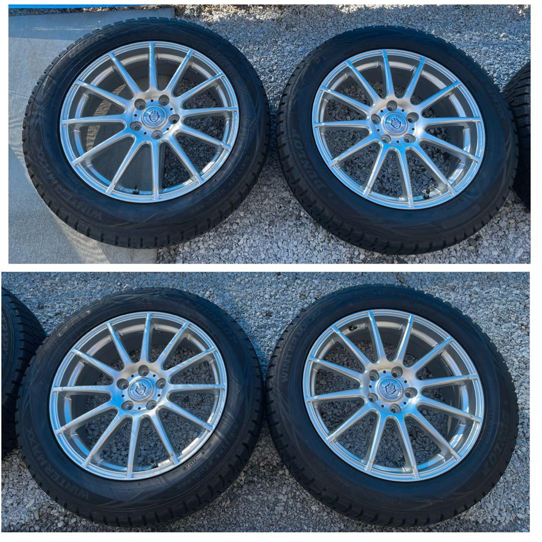 Weds JOKER 18インチ スタッドレス ダンロップ ウィンターMAXX