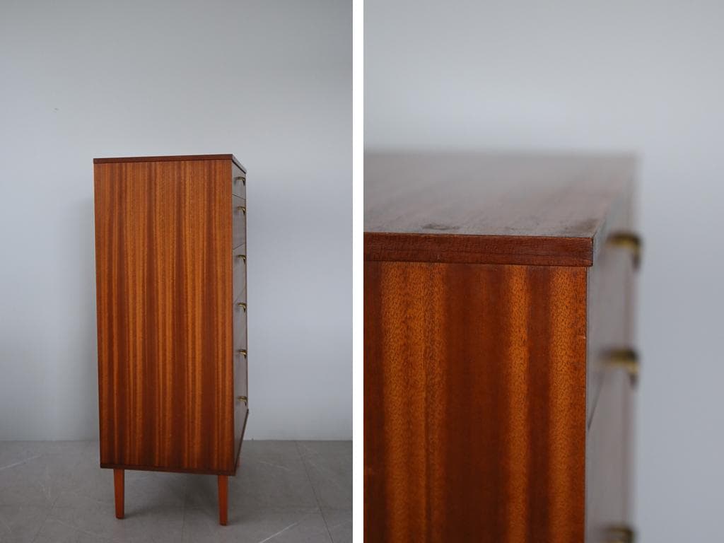 英国アンティークAVALONアバロン製6杯ドロワー/チェスト/タンス92-154