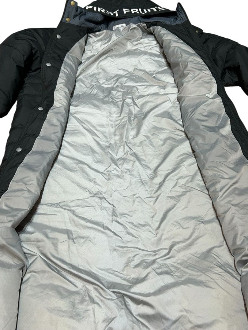 美品 ヨネックス ダウンベンチコート 【L Lサイズ】ヒートカプセル 黒 撥水