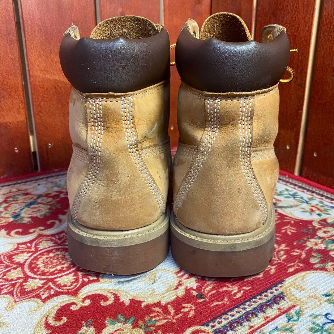 Timber land 6インチプレミアムブーツ　イエロー　24.5 12909