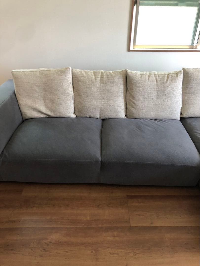 美品 匠ソファ LAカウチW3300 約140万円 追加カバー付