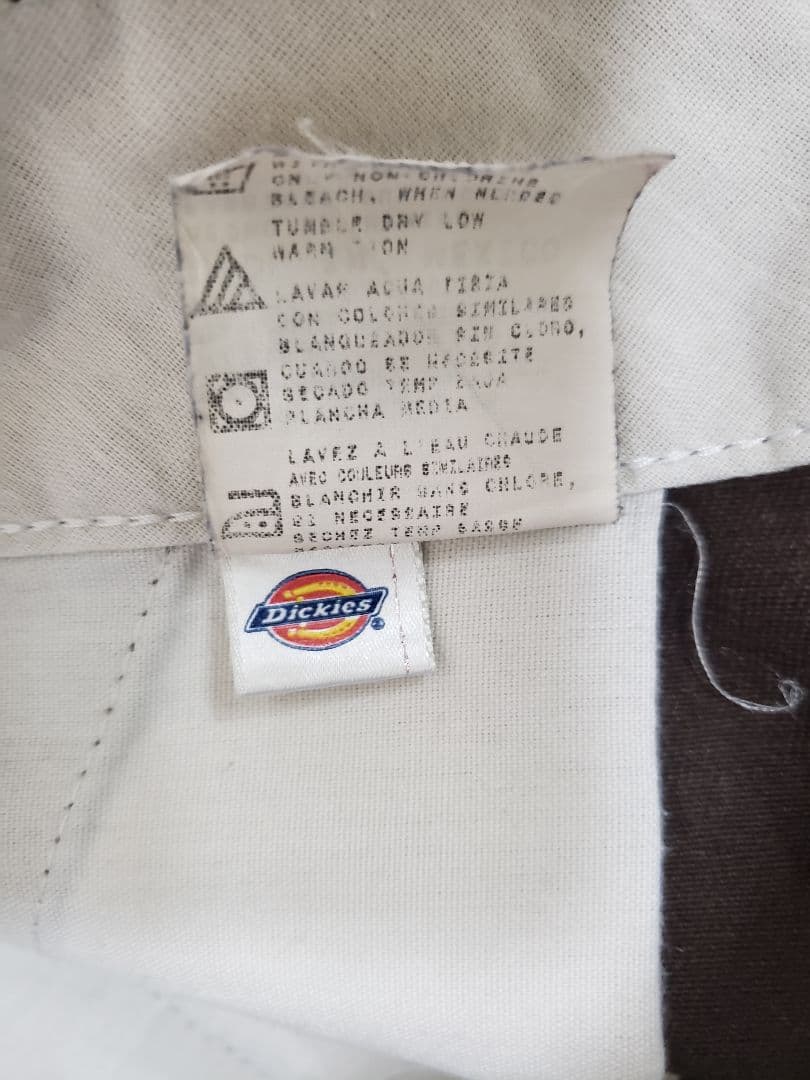 90.00s Dickies　ディッキーズ　ブラウン　チノパンW34 メキシコ製