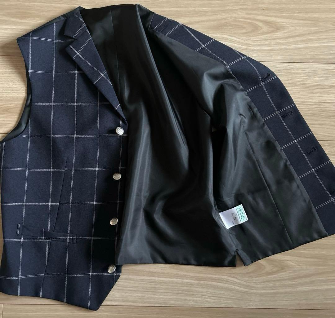 【 美品 】ワンダーファクトリー 男の子 スーツ170 160 6点セット