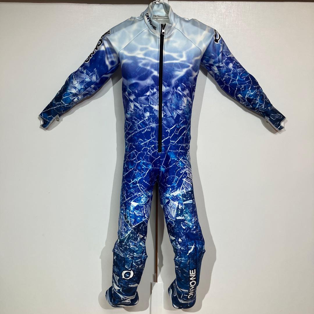 【美品】ONYONE スキーウェア　160サイズ　ジュニアレーシングワンピ ース