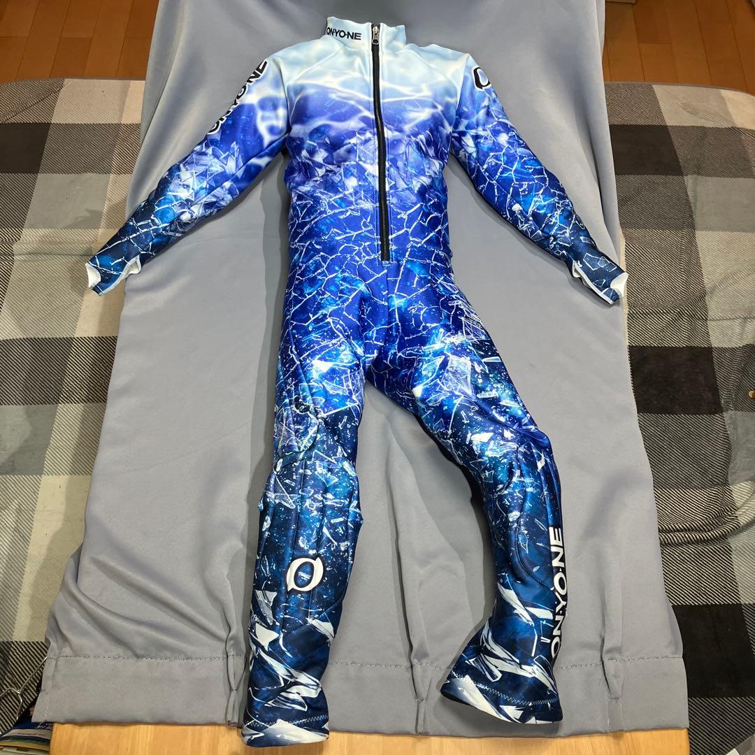 【美品】ONYONE スキーウェア　160サイズ　ジュニアレーシングワンピ ース