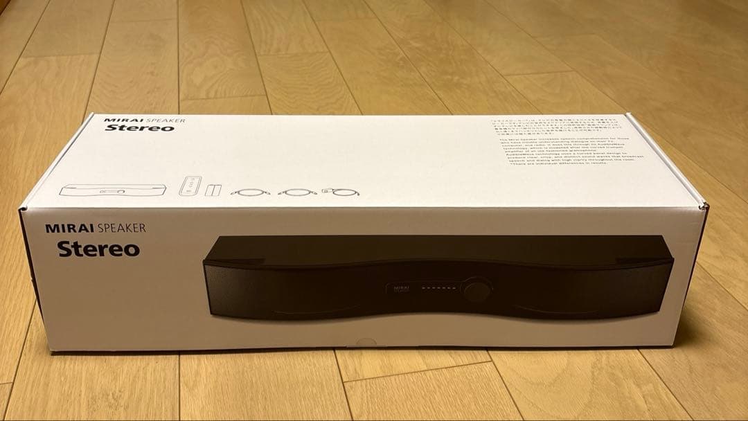 美品MIRAI SPEAKER SF-MIRAIS6 ミライスピーカー ステレオ