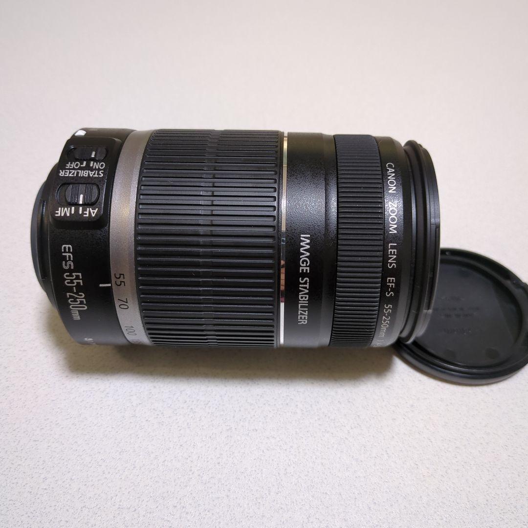 Canon EOS Kiss X2 一眼レフカメラ レンズ2本セットSDカード付