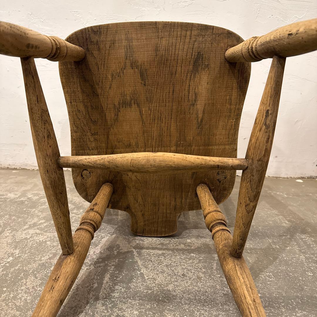 M’s　ヴィンテージ　ダイニングチェア　カフェチェア　剥離　1