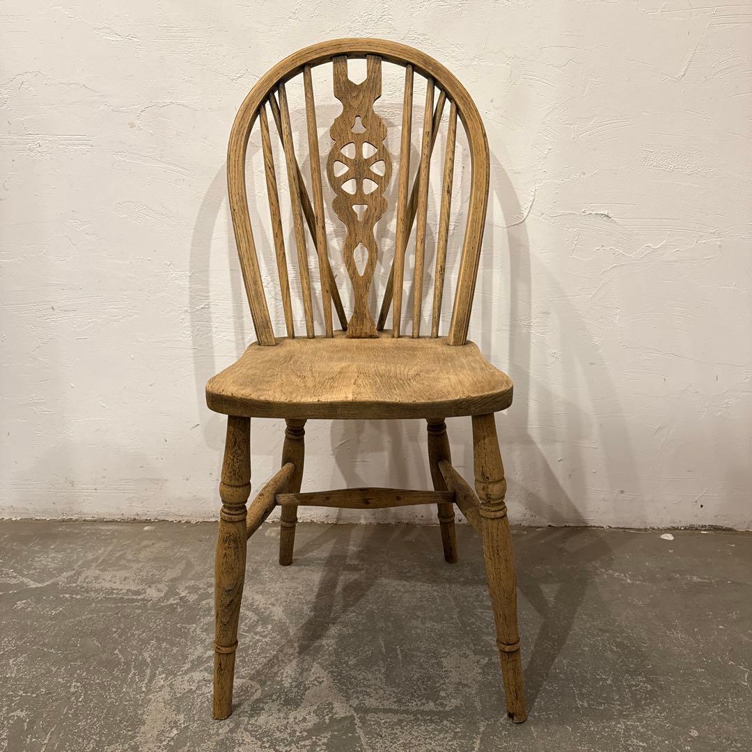 M’s　ヴィンテージ　ダイニングチェア　カフェチェア　剥離　1