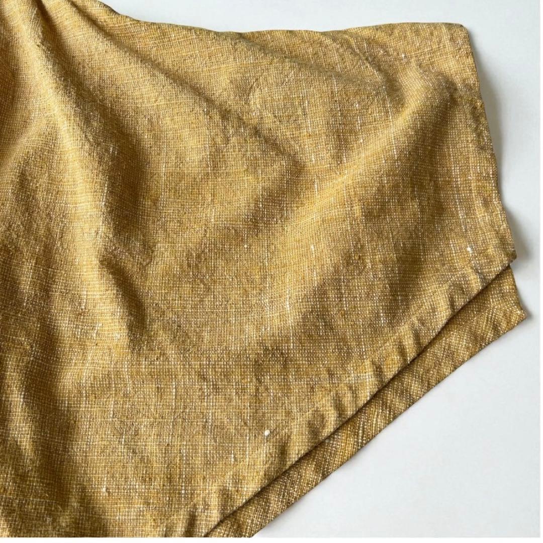 うさとの服　usaato 草木染め　チュニック　トップス　変形　ヘンプ