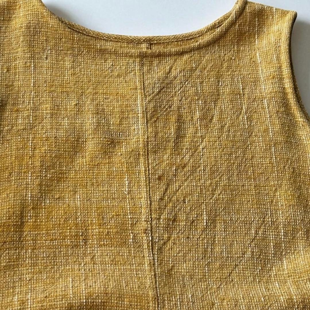 うさとの服　usaato 草木染め　チュニック　トップス　変形　ヘンプ