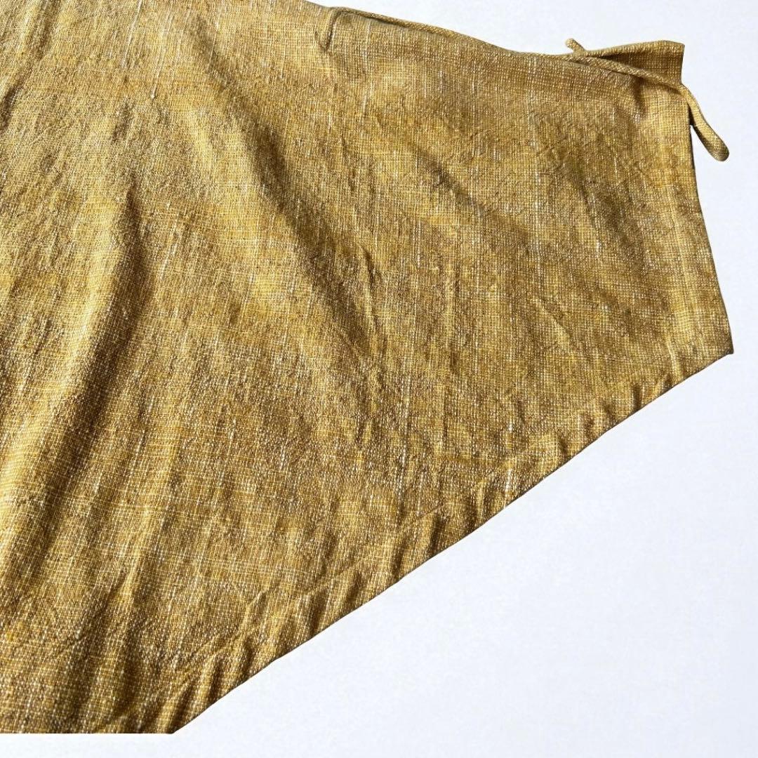 うさとの服　usaato 草木染め　チュニック　トップス　変形　ヘンプ