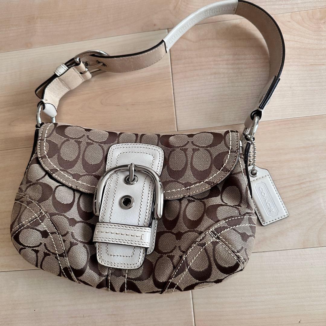 【美品】COACH コーチ SOHO ソーホー　ワンショルダーバッグ　ハンド