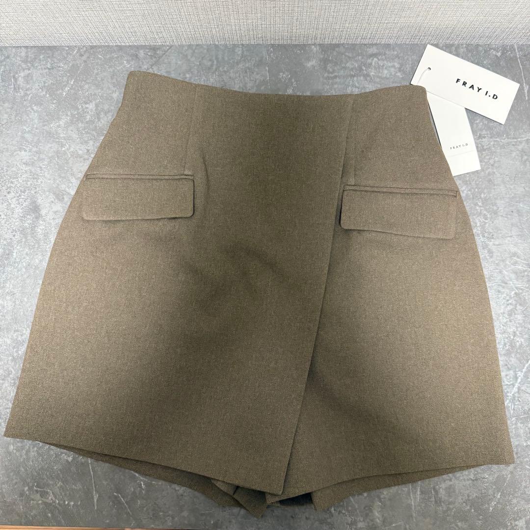 【✨新品未使用✨】ラップデザインミニスカパン　フレイアイディー　FRAYI.D