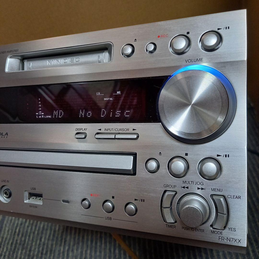 ONKYO FR-N7XX(B)美品 完動品ピックアップ交換整備済み