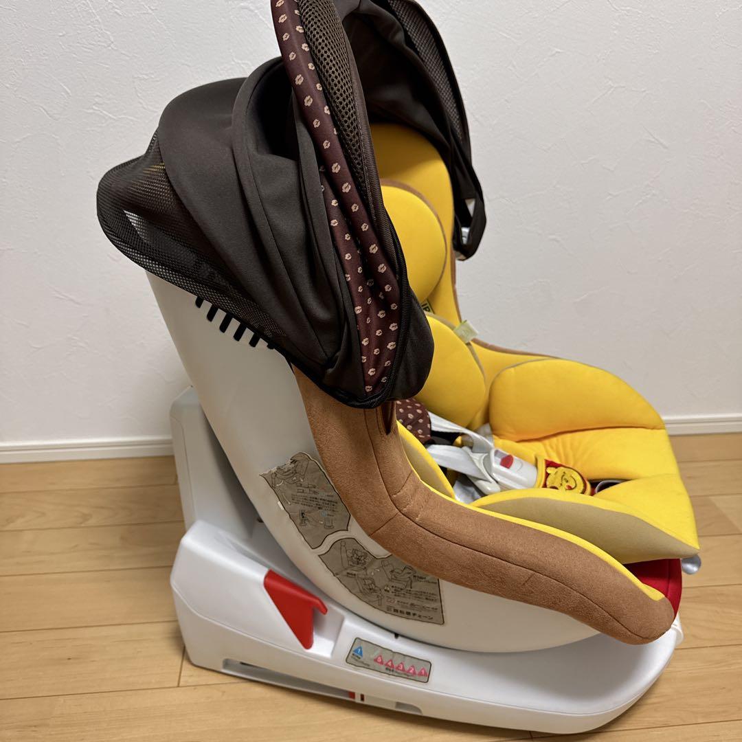 くまのプーさん チャイルドシート ISOFIX ターンシート DN-1002