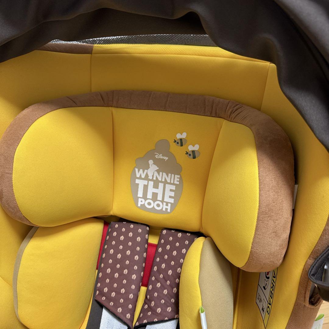 くまのプーさん チャイルドシート ISOFIX ターンシート DN-1002