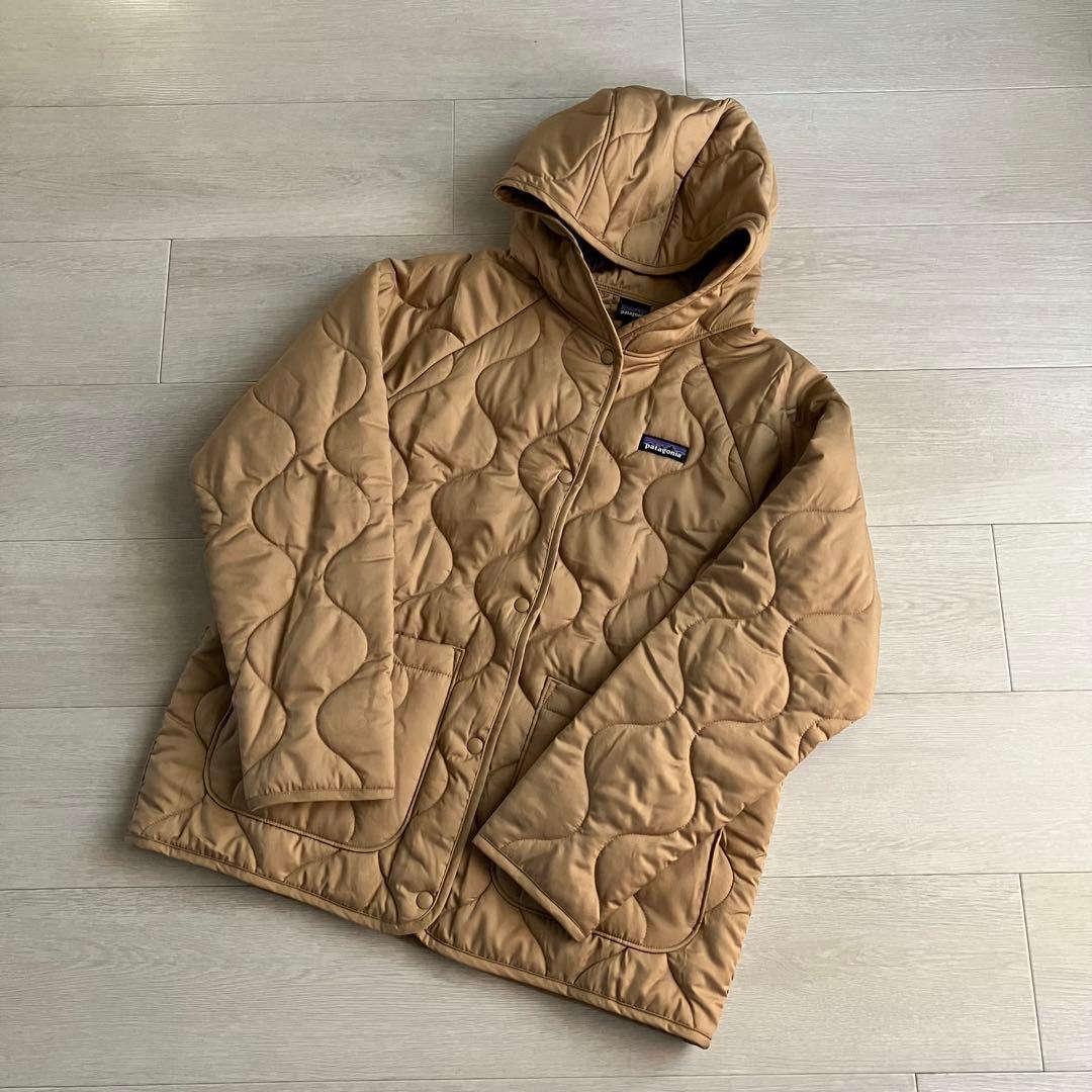 Patagonia キッズキルテッドパファー XL